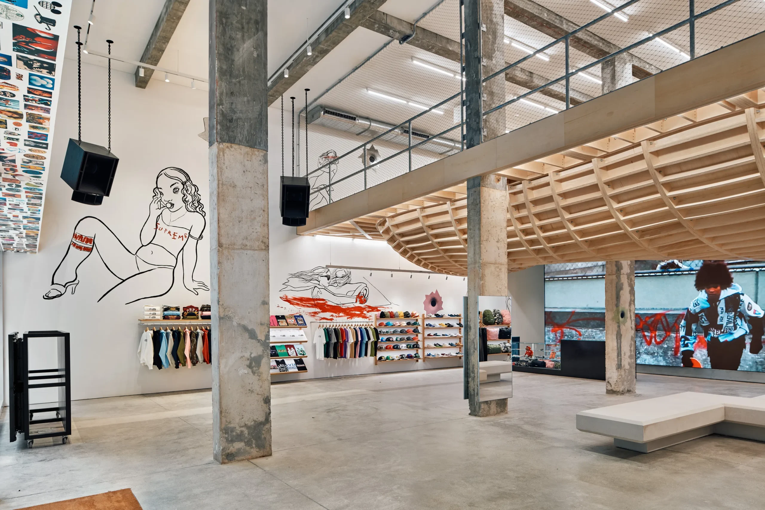 Supreme New York'un Miami'deki İkonik Mağazası: Tasarım ve Yenilik